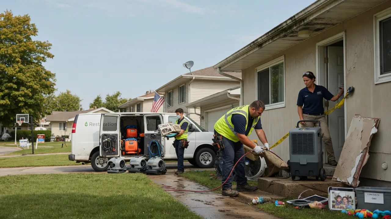 Water Damage Restoration in Darlington, IN near me